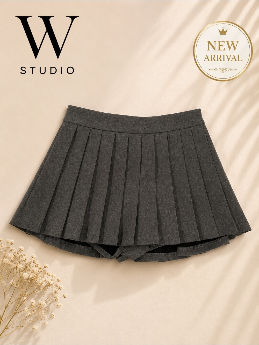 🖤 W Studio Pleated Skort 🖤
✨ Chic • Classic • Everyday Essential
